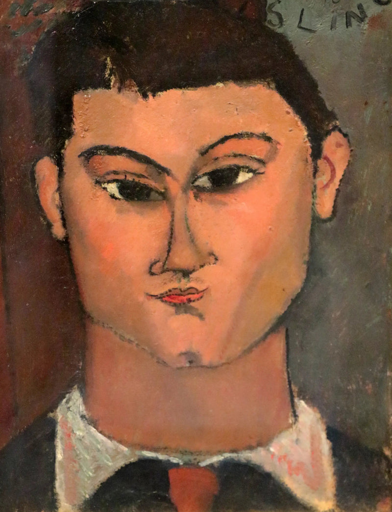Retrato de Moïse Kisling - Amedeo Modigliani