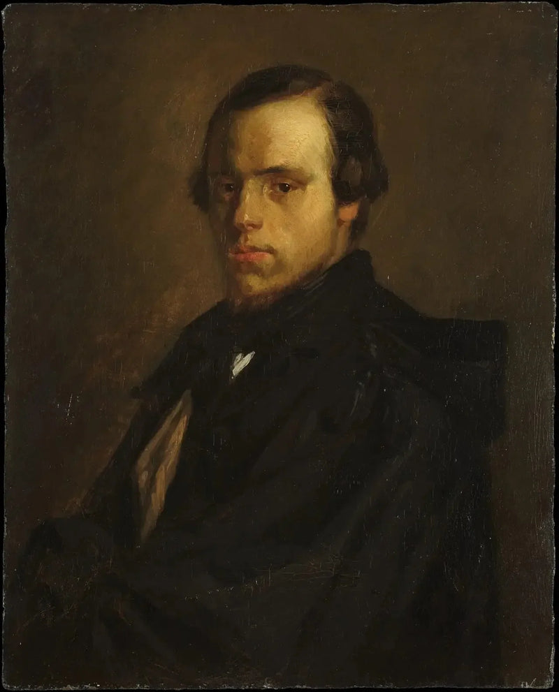 Retrato del señor le Courtois, cuñado del artista - Jean-François Millet