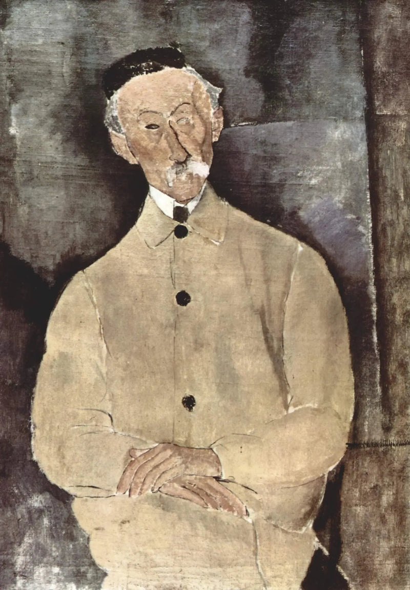 Retrato del Señor Lepoutre - Amedeo Modigliani