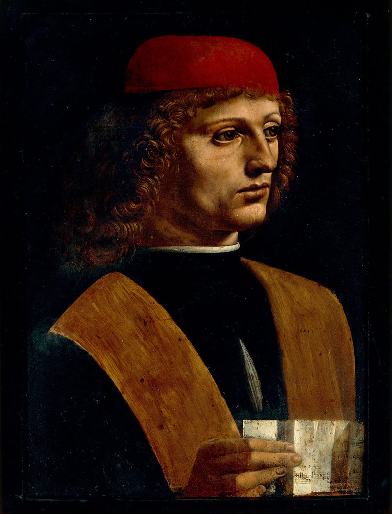 Retrato de músico - Leonardo da Vinci