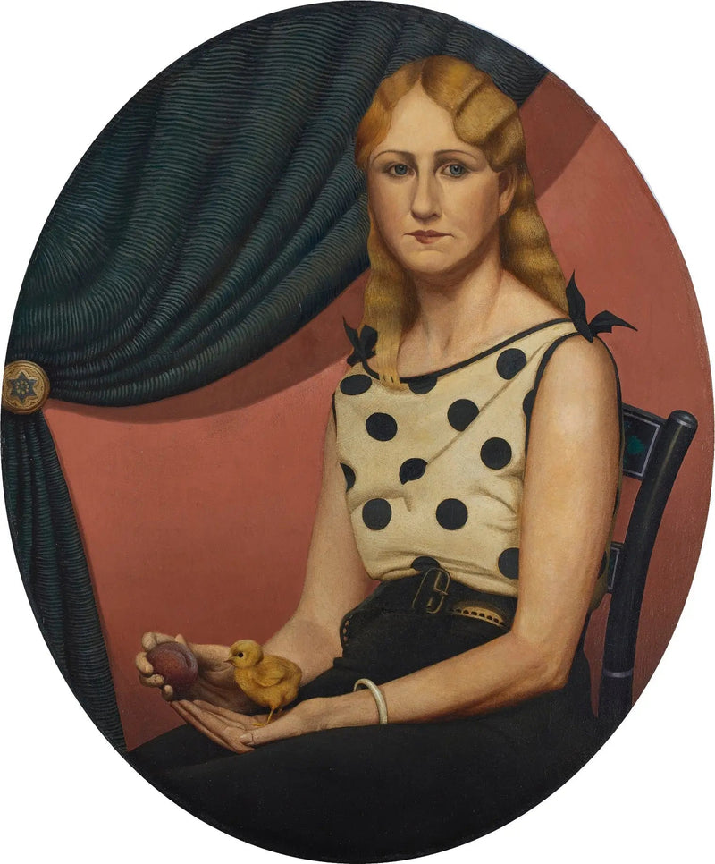 Retrato de Nan - Grant Wood