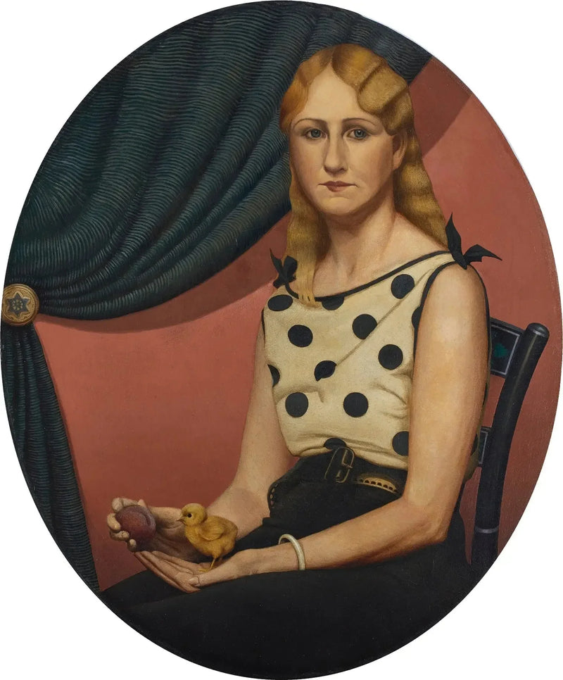 Retrato de Nan - Grant Wood