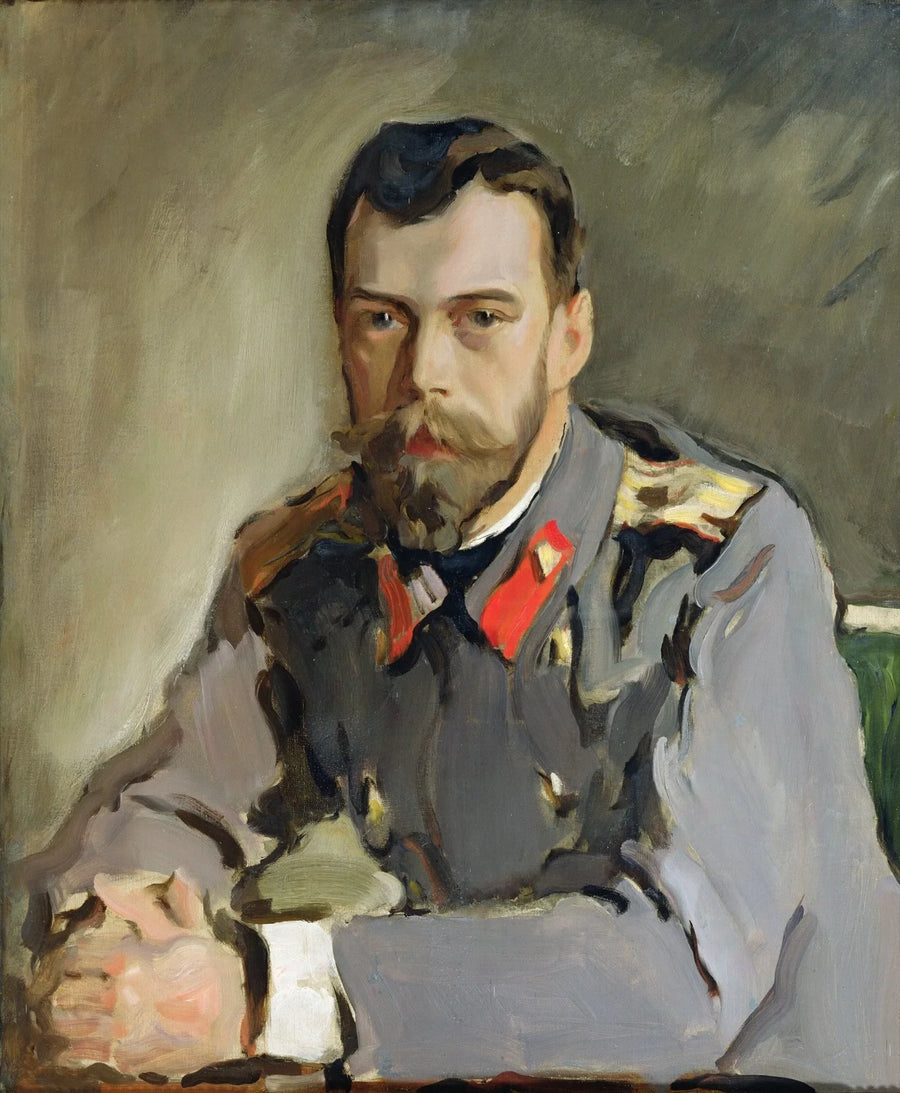 Retrato de Nicolás II - Valentin Serov