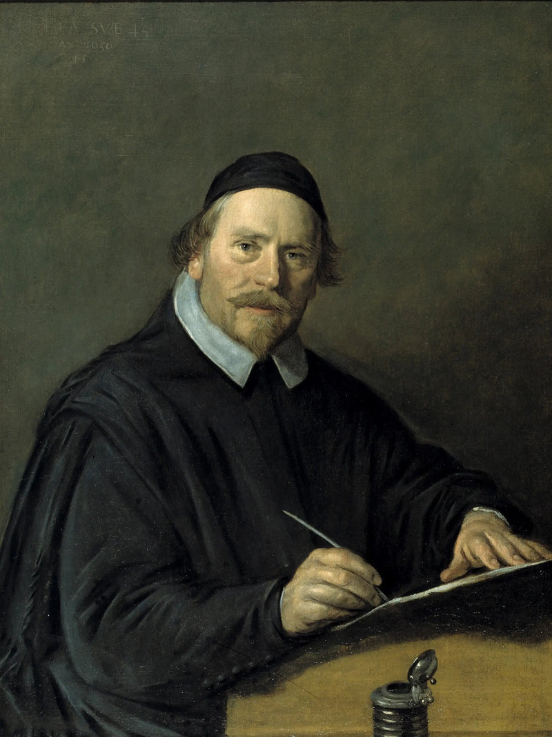 Retrato de Nicolás Sténius (1605-1670) - Frans Hals