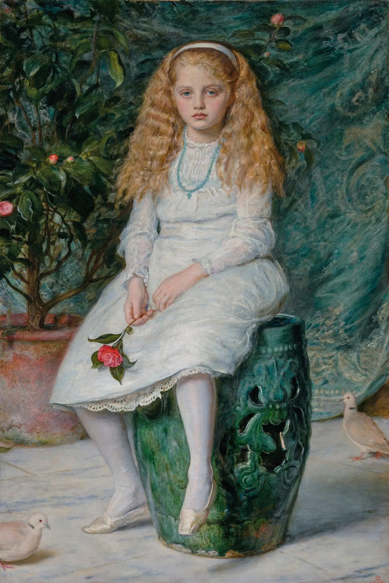 Retrato de Nina Lehmann - John Everett Millais