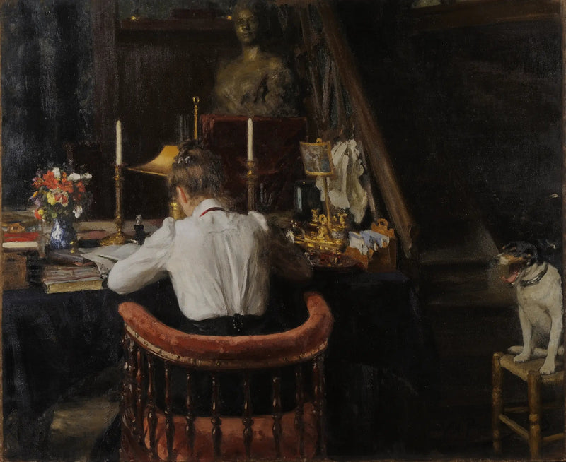 Retrato de Nordman-Severova - Ilya Repin