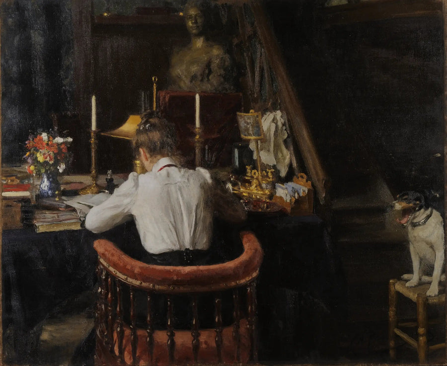 Retrato de Nordman-Severova - Ilya Repin
