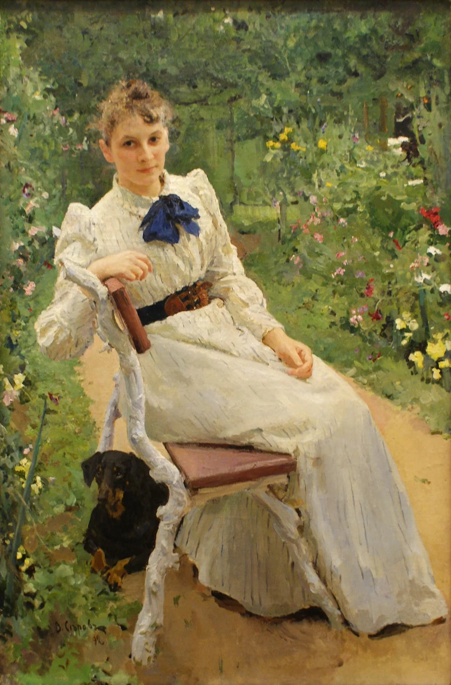 Retrato de O. F. Tomara - Valentin Serov