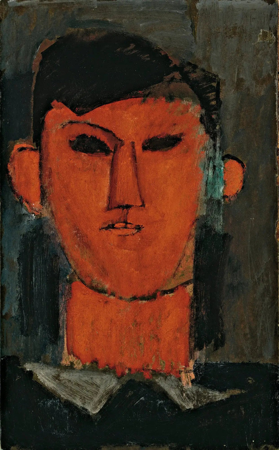 Retrato de Pablo Picasso - Amedeo Modigliani