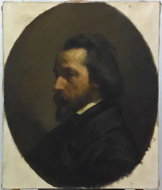 Retrato de Paul François Collot, comerciante de novedades - Jean-François Millet