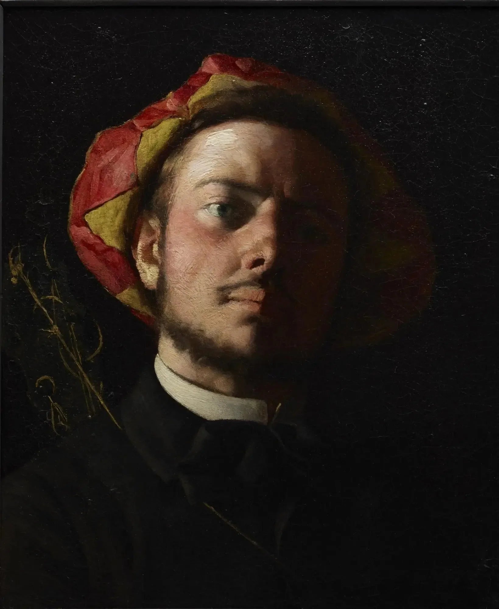 Portrait de Paul Verlaine comme un troubadour - Frédéric Bazille image 1 reproduction réalisée par Alpha Reproduction