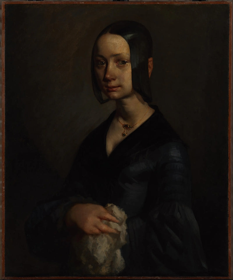 Retrato de Pauline-Virginie Ono - Jean-François Millet