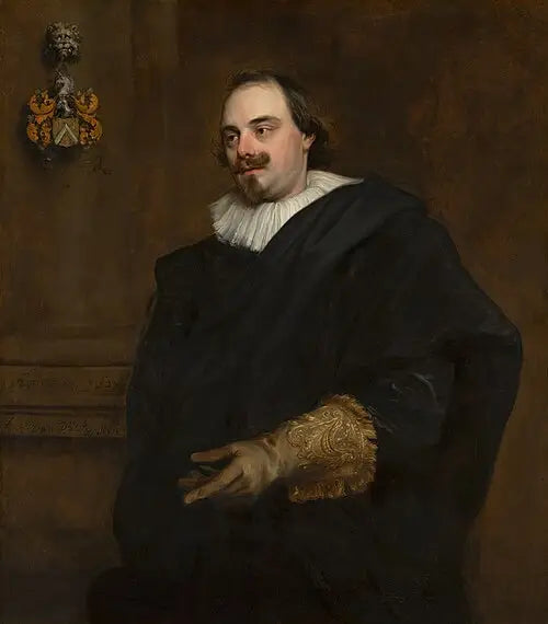Retrato de Peeter Stevens - Antoine van Dyck