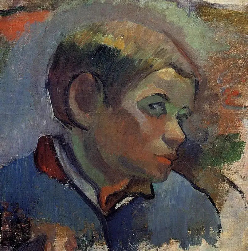 Retrato de niño pequeño - Paul Gauguin