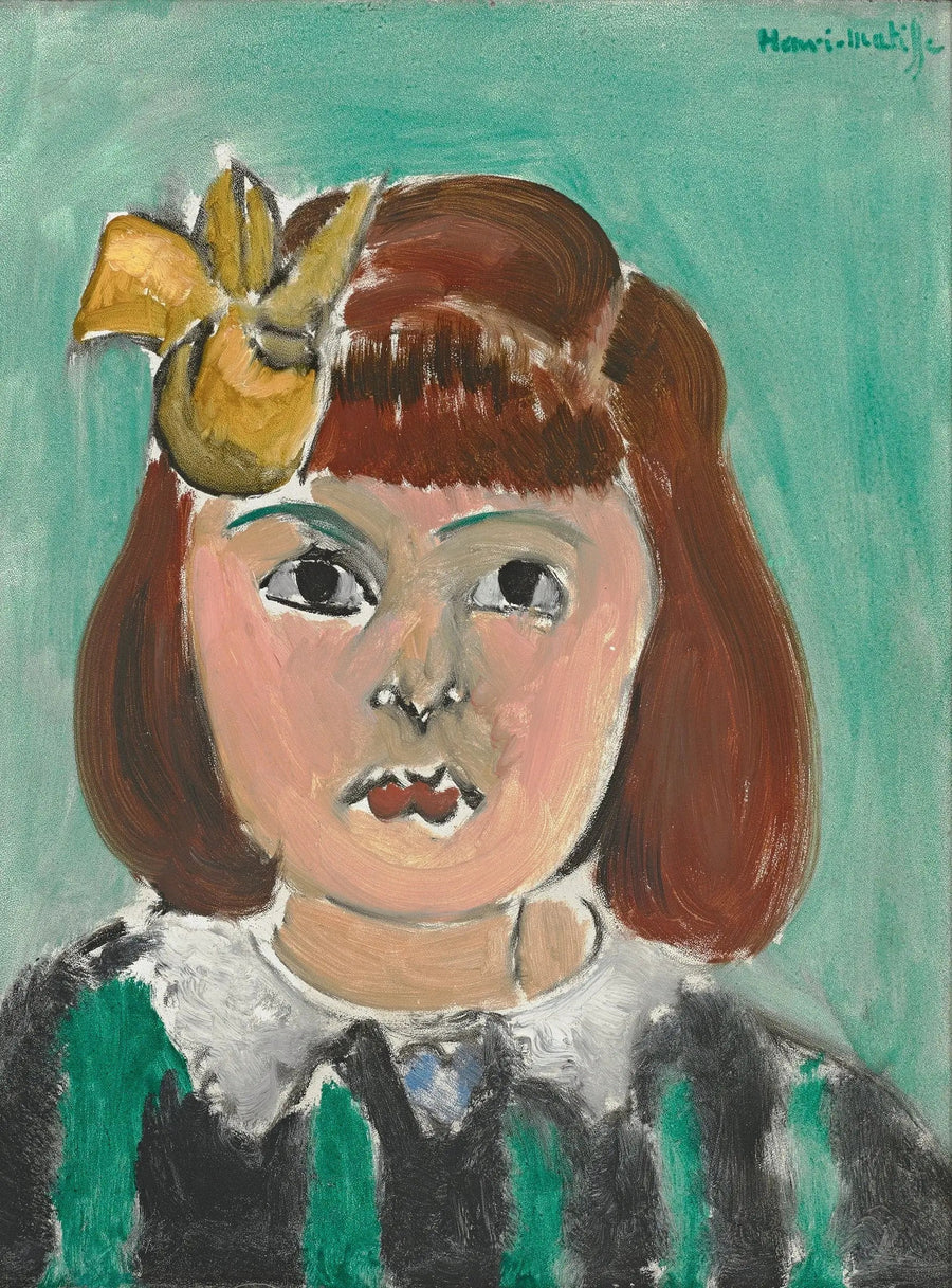 Retrato de niña pequeña - Henri Matisse