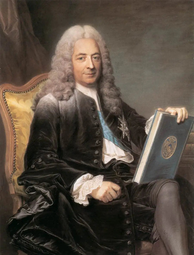 Retrato de Philibert Orry (1689-1747) - Maurice-Quentin de La Tour
