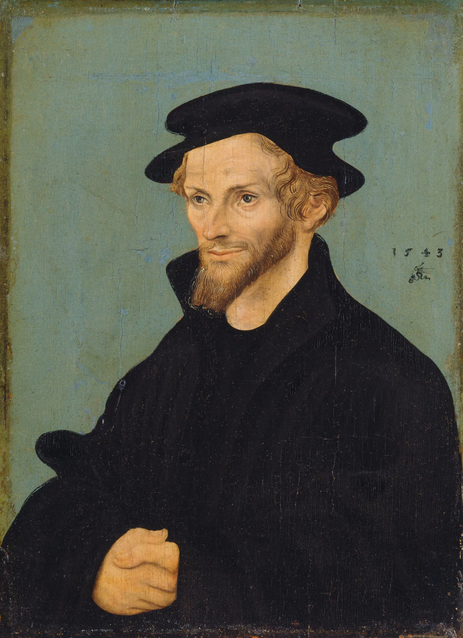 Retrato de Philipp Melanchthon - Lucas Cranach el Viejo