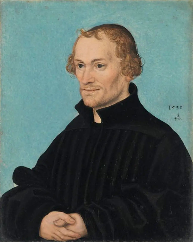 Retrato de Philipp Melanchthon - Lucas Cranach el Viejo