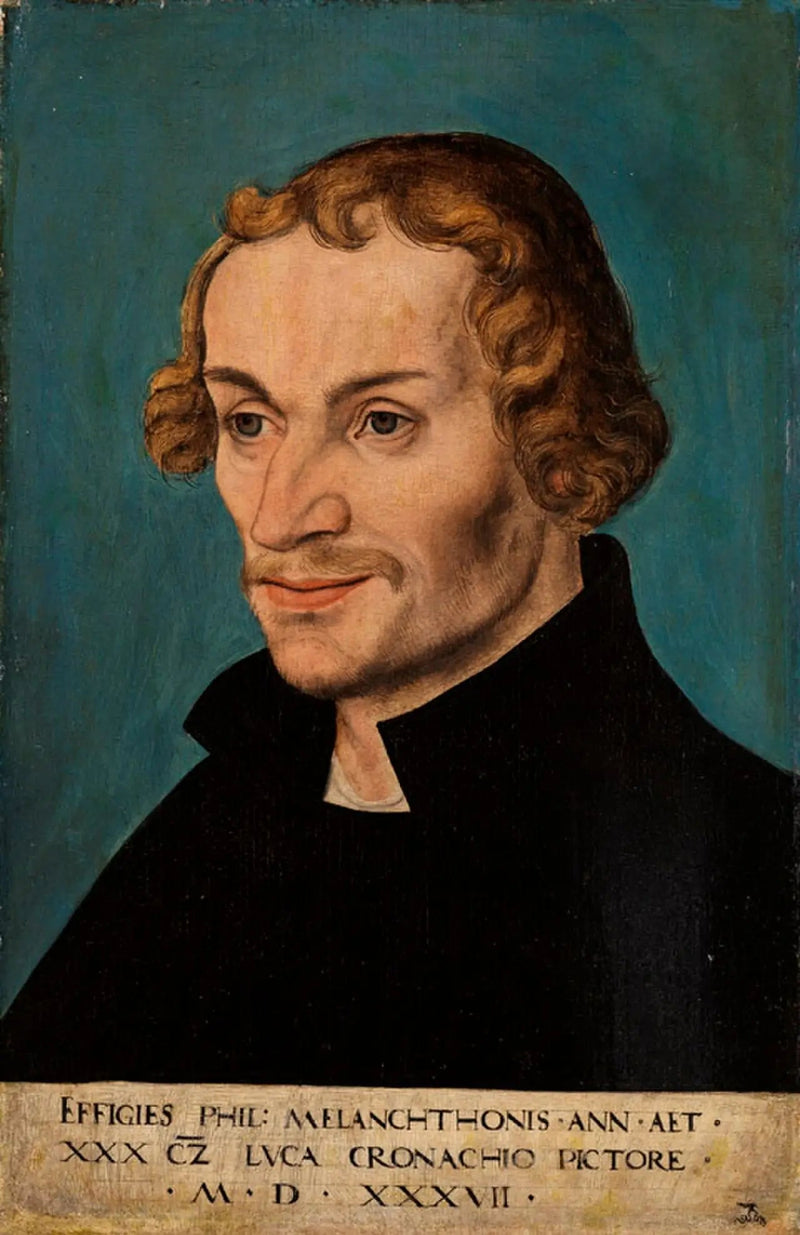 Retrato de Philipp Melanchthon - Lucas Cranach el Viejo