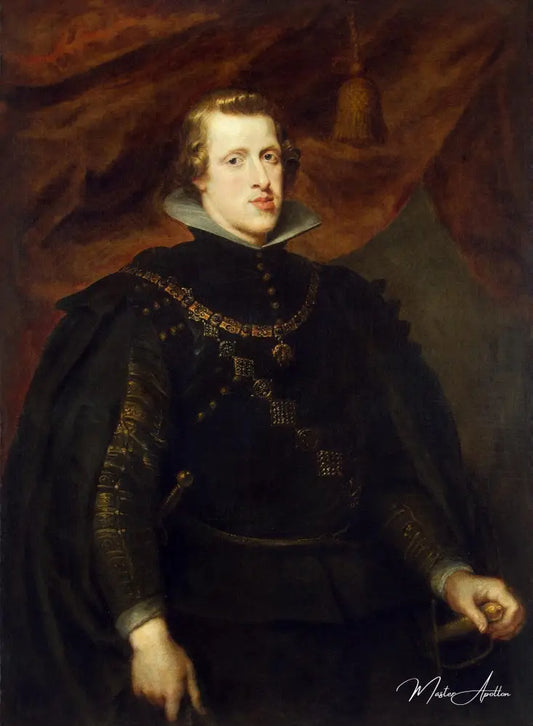 Portrait de Philippe IV d'Espagn - Peter Paul Rubens - Reproductions de tableaux et peintures haut de gamme