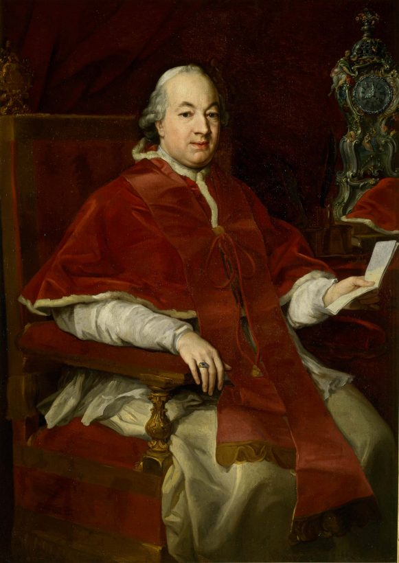 Retrato de Pie VI (Braschi, 1775-1799) - Pompeo Batoni