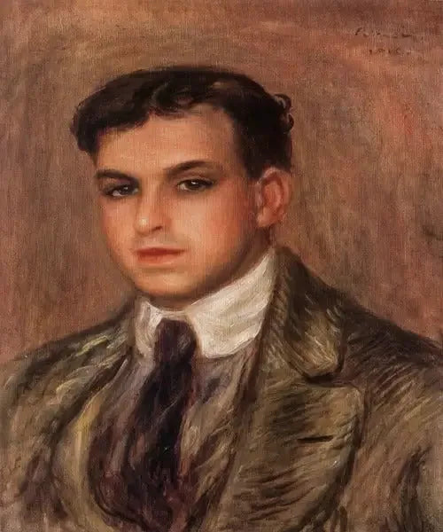 Retrato de Pierre Renoir, hijo del artista. - Pierre-Auguste Renoir