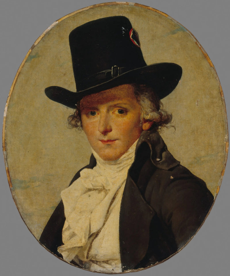 Retrato de Pierre Sériziat (1757-1847), cuñado de David - Jacques-Louis David