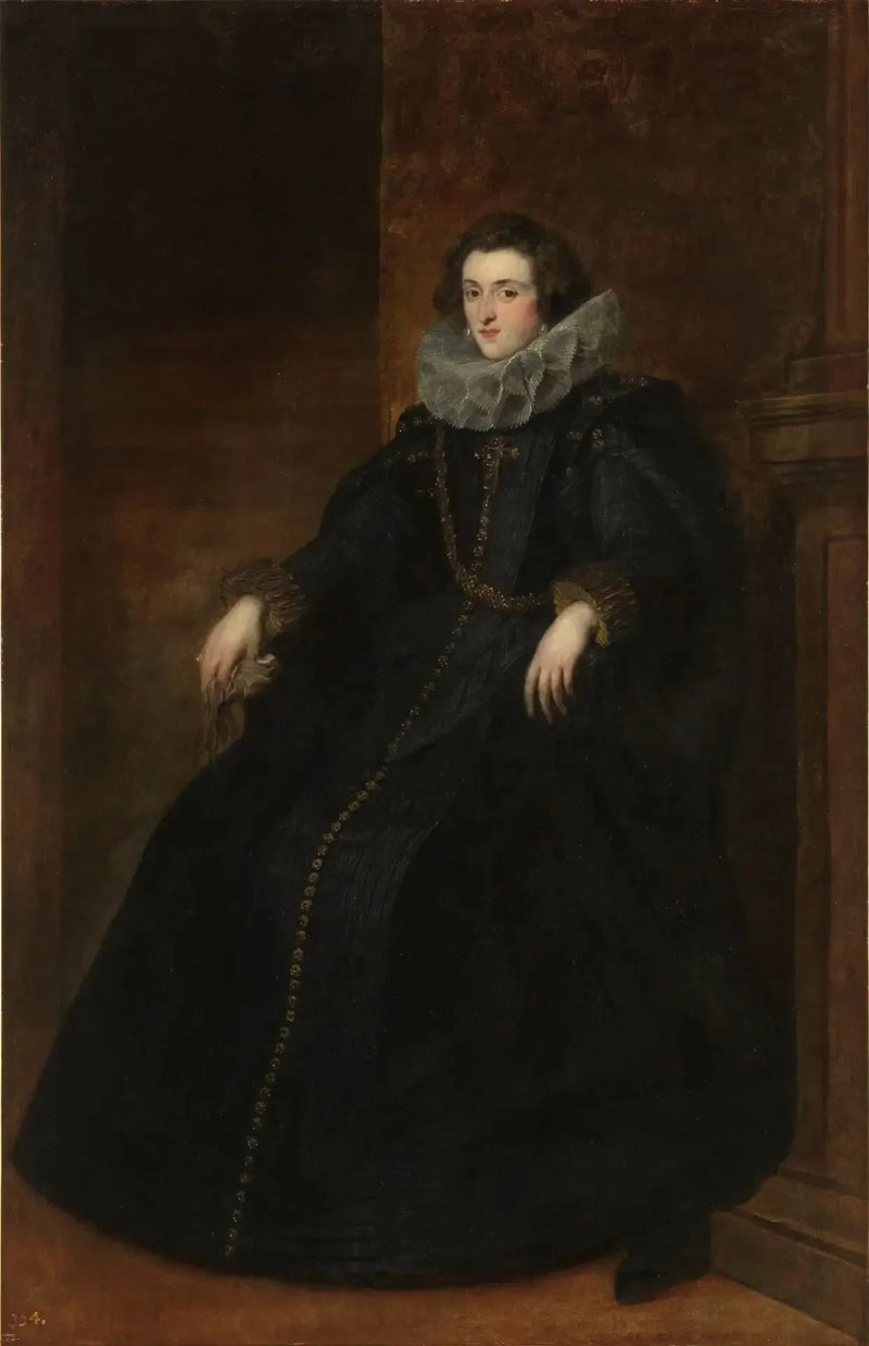 Retrato de Policena Spinola, marquesa de Leganés - Antoine van Dyck
