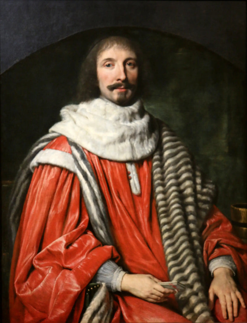 Retrato de Pomponne II de Bellièvre - Philippe de Champaigne
