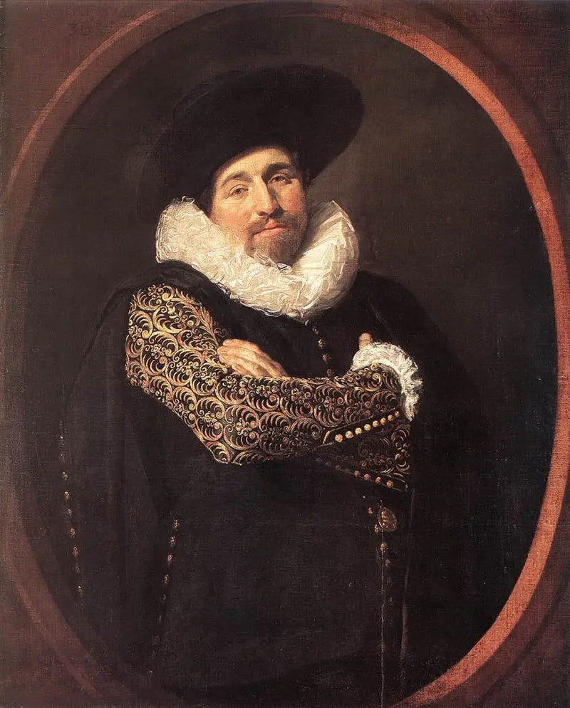 Retrato de (posible) Isaac Massa (1586-1643) - Frans Hals