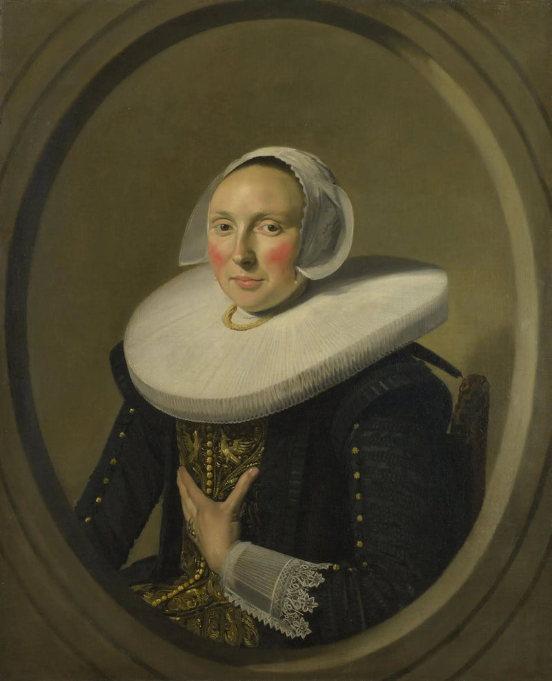 Retrato de (posible) María Larp (-1675) - Frans Hals