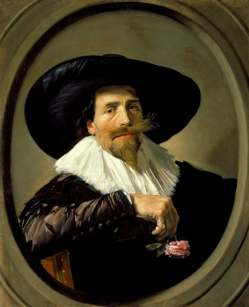 Retrato de (posible) Pieter Tjarck - Frans Hals