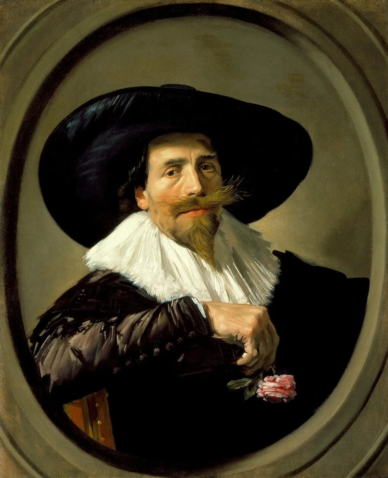 Retrato de (posible) Pieter Tjarck - Frans Hals