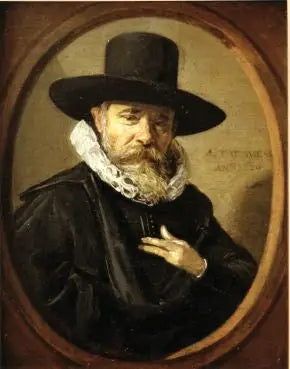 Retrato de (posible) Theodorus Schrevelius (1572-1653) - Frans Hals