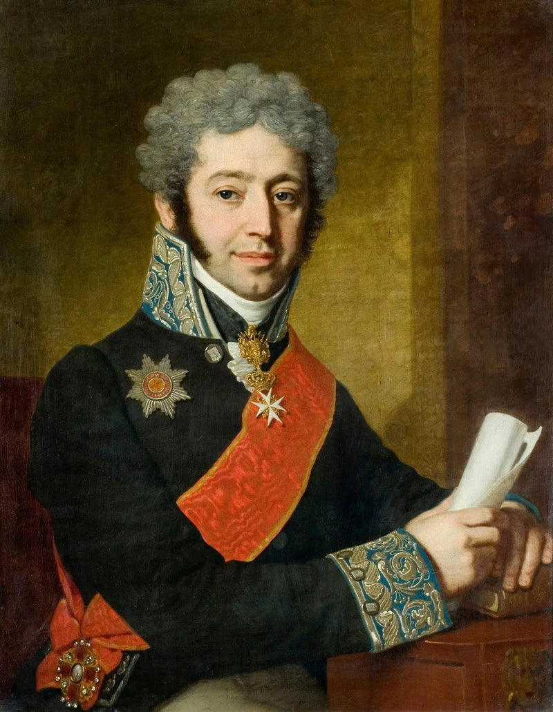 Retrato de Potocki y Poninski - Jan Matejko