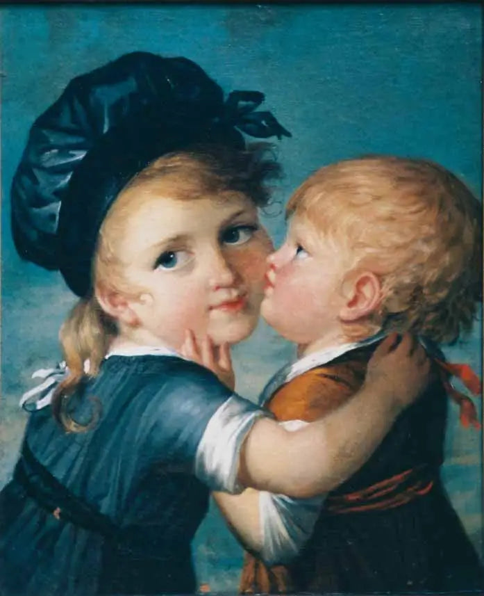 Retrato de Prosper y Denys Benoist, hijos del artista - Marie-Guillemine Benoist