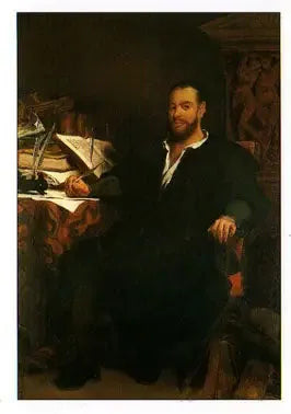 Retrato de Rabelais - Eugène Delacroix