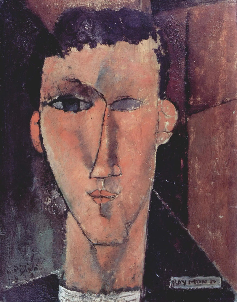 Retrato de Raymond - Amedeo Modigliani