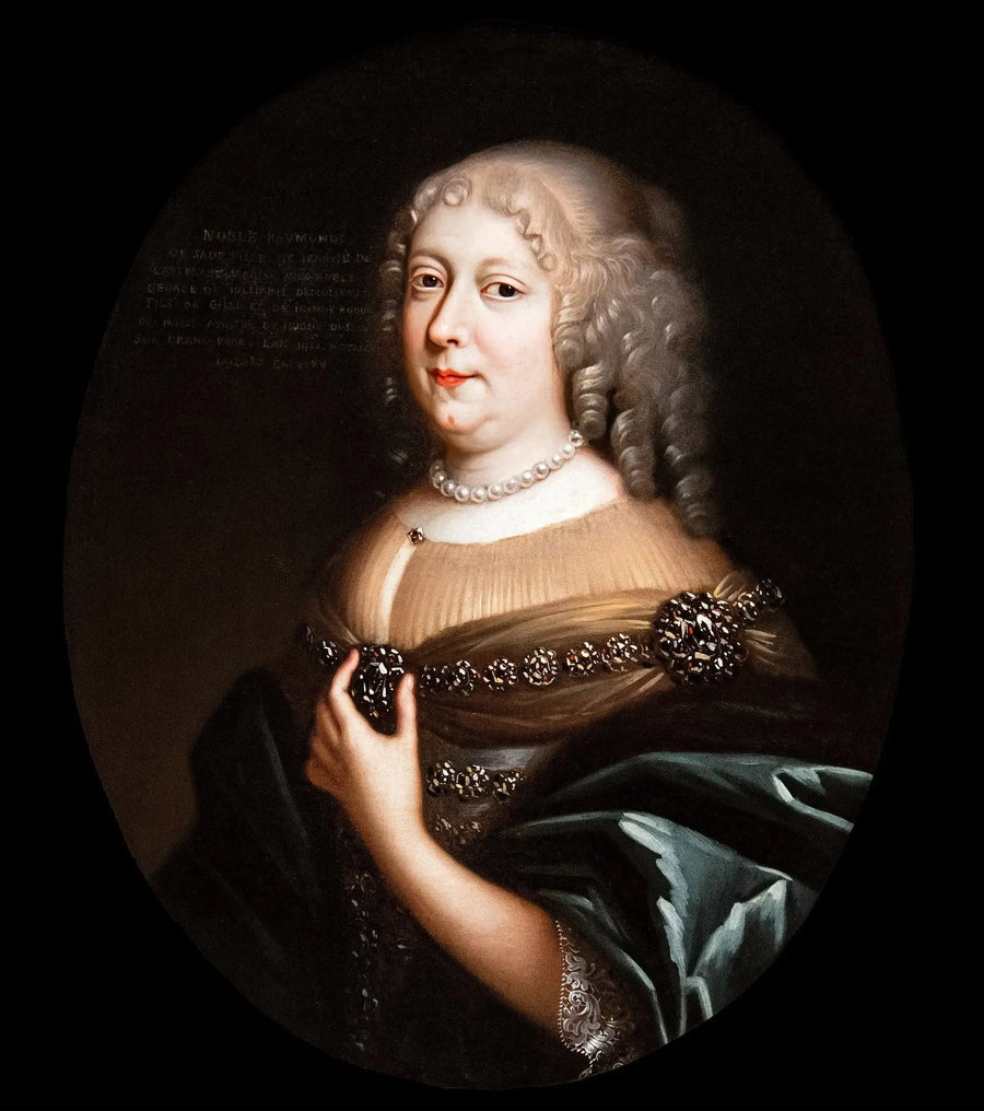 Retrato de Raymonde de Sade - Pierre Mignard
