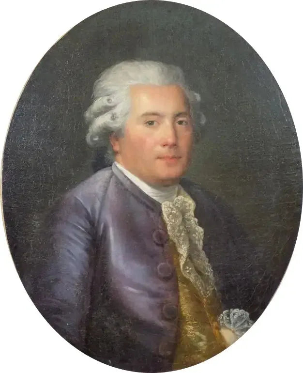 Retrato de René Delaville-Leroulx, padre del artista - Marie-Guillemine Benoist