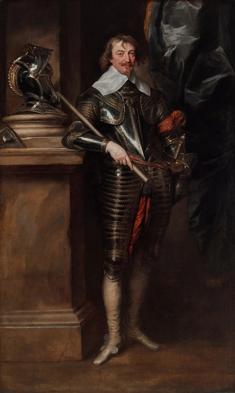 Retrato de Robert Rich, segundo conde de Warwick - Antoine van Dyck