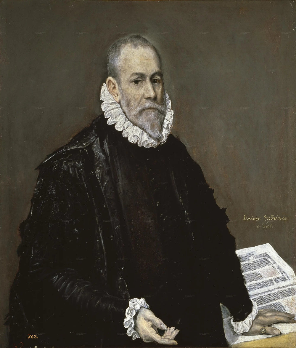 Portrait de Rodrigo de la Fuente - El Greco image 1 reproduction d’œuvre d’art à l’huile