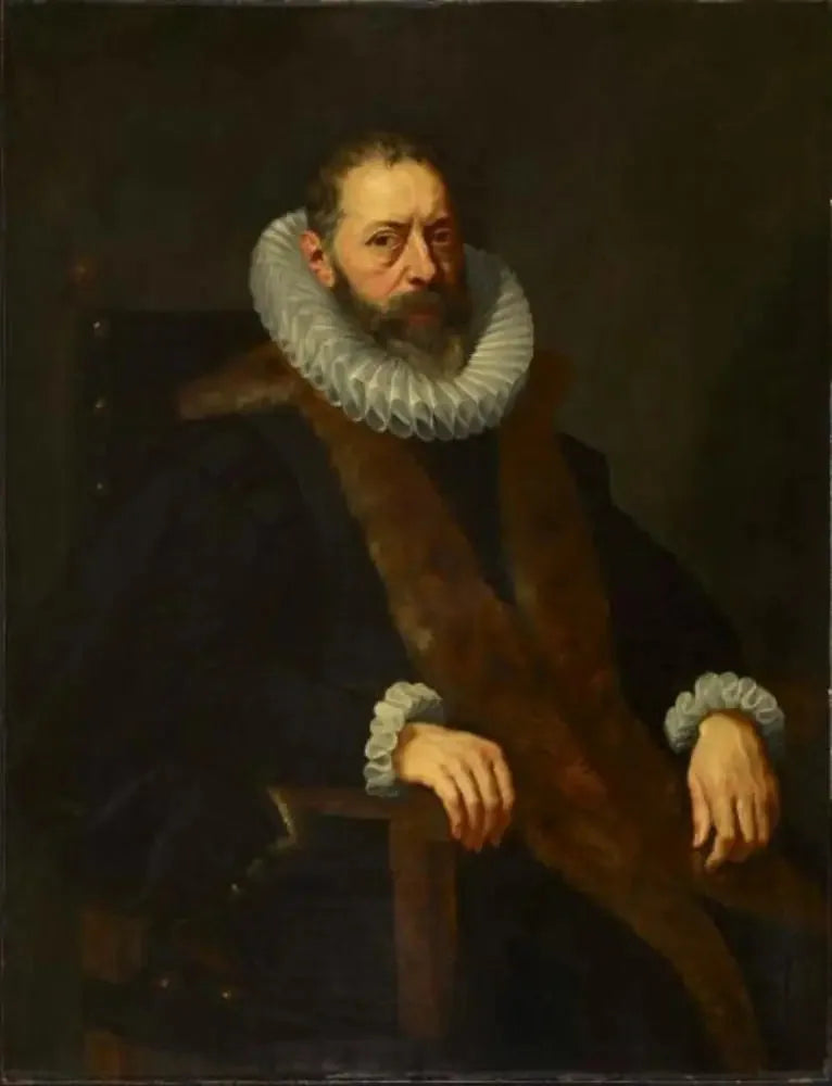 Retrato de Rogier Clarisse - Peter Paul Rubens