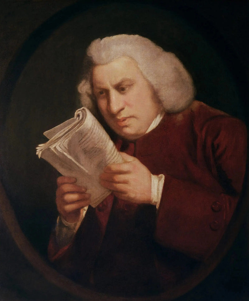 Retrato de Samuel Johnson - Joshua Reynolds