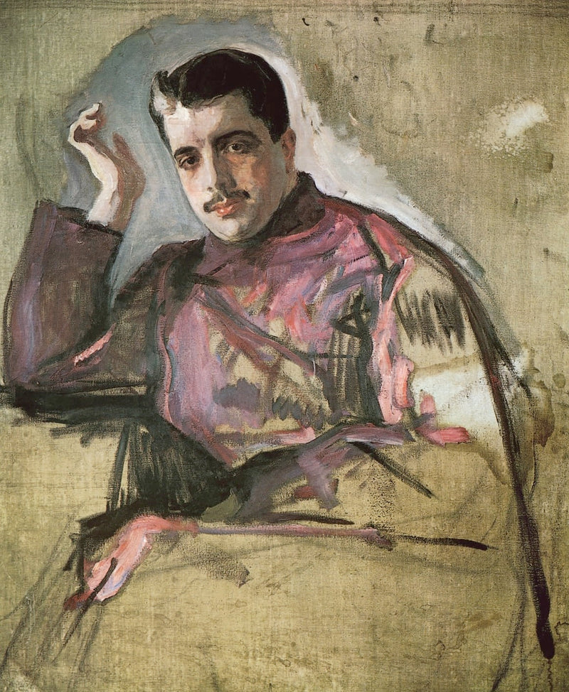 Retrato de Serge Diaghilev - Valentin Serov