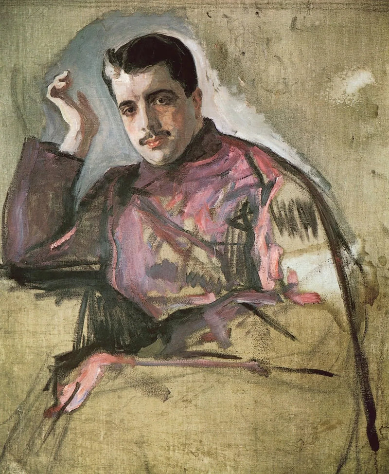 Retrato de Serge Diaghilev - Valentin Serov