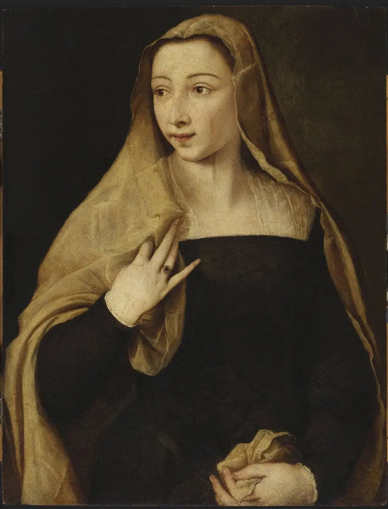 Retrato de Settimia Jacovacci (?) - Tiziano