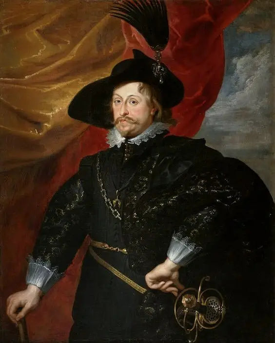 Retrato de Sigismondo III Vasa - Peter Paul Rubens