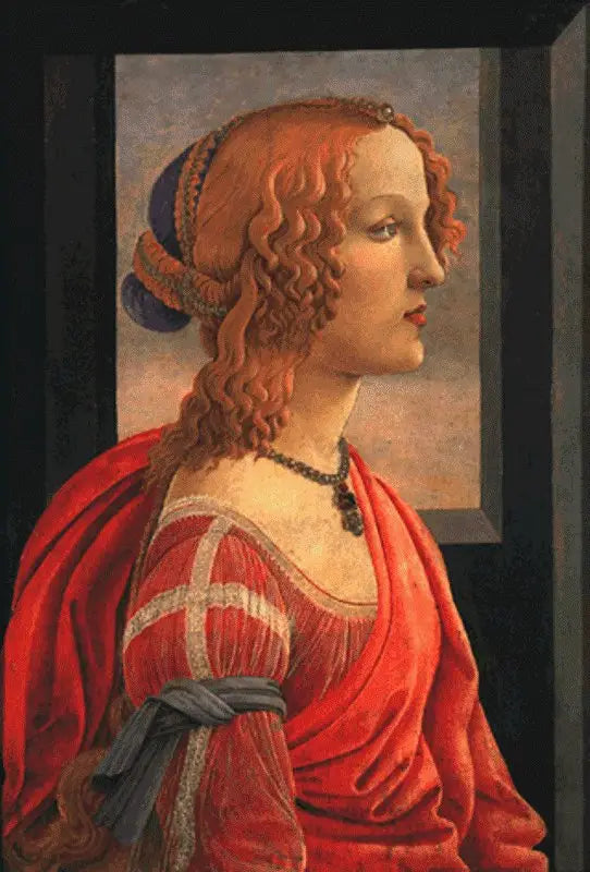 Retrato de Simonetta Vespucci - Sandro Botticelli