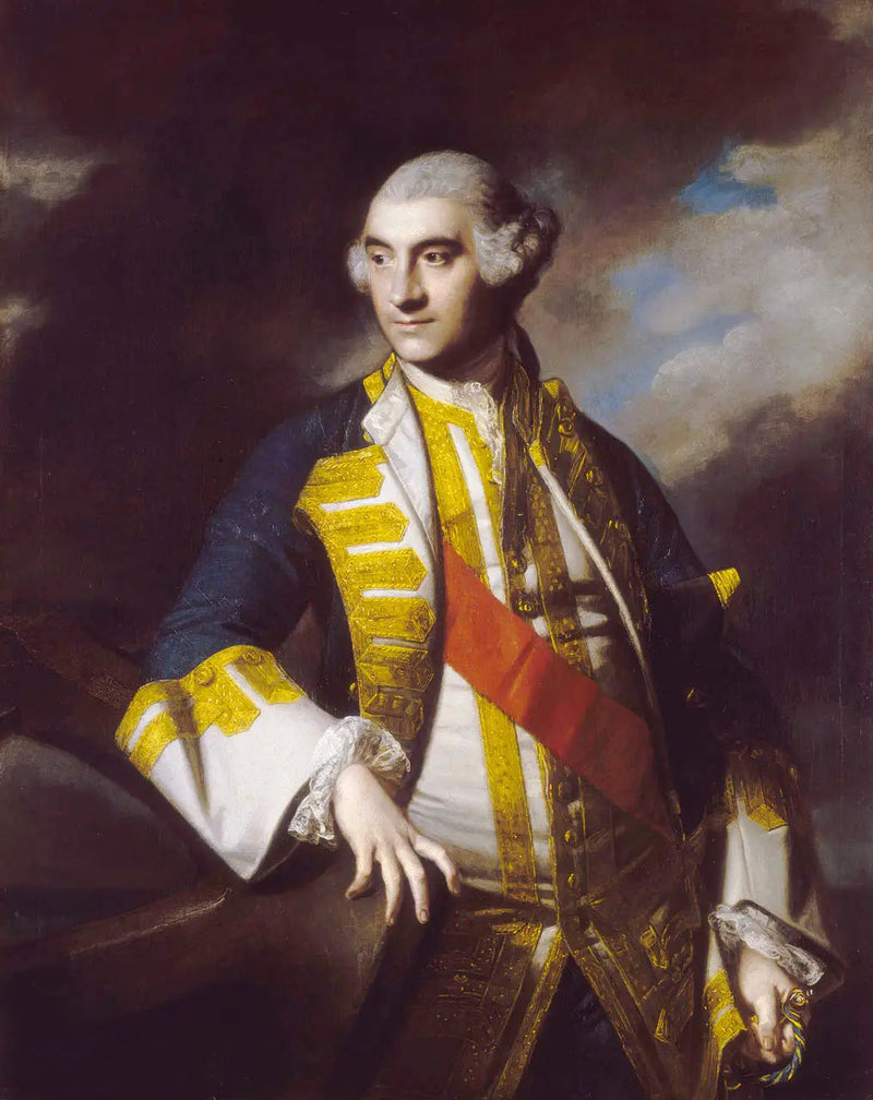 Retrato de Sir Charles Saunders (c.1715-1775) - Joshua Reynolds